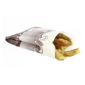 Sac Pour Churros Ingraissable 18+12x32 cm (1000 Utés)