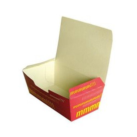 Boîte pour repas à emporter 16,5x7,5x6cm (25 Utés)