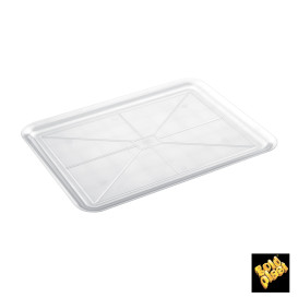 Plat Tray Rectangulaire Transparent 37x50cm (50 Utés)