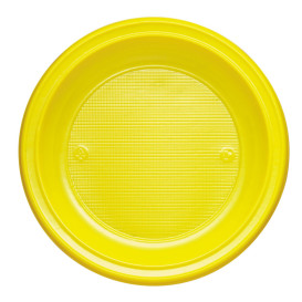 Assiette Plastique Fond Bleu Foncé PS 220mm (600 Unités)