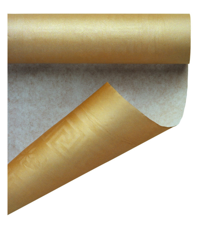 Nappe en Papier en Rouleau Or 1,2x7m (25 Utés)