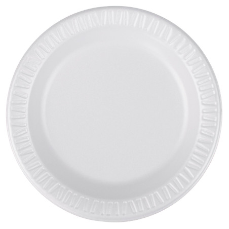 Assiette Thermique FOAM "Quiet Classic" Stratifié Blanc Ø150mm (1000 Unités)