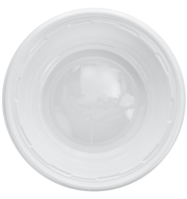 Bol en Plastique PS Blanc Blanc 180ml Ø11,5cm (1000 Utés)