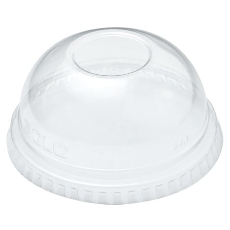 Couvercle Dôme Fermé PET Cristal Ø7,3cm (2500 Utés)