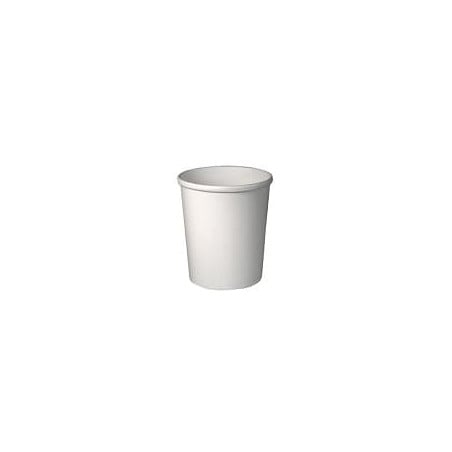 Pot en Carton Blanc 32Oz/943ml Ø11,7cm (25 Unités)