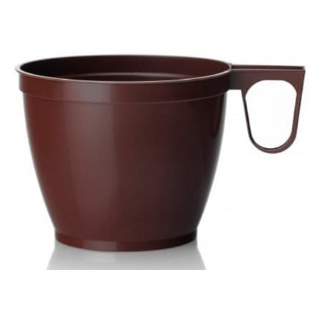 Tasse en Plastique Marron 180ml (50 Unités)