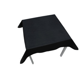 Nappe en PP Non-Tissé Noir 120x120cm (150 Utés)