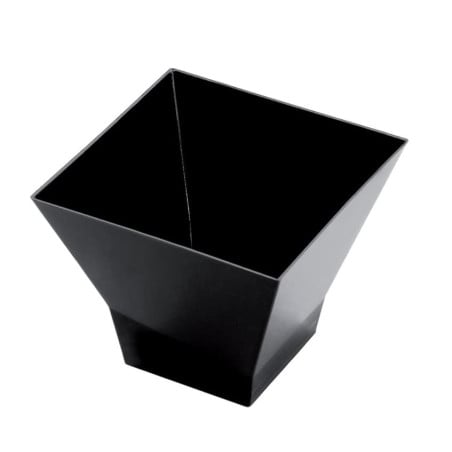 Verrine Dégustation Réutilisable "Pagode" Noir 65ml (500 Utés)