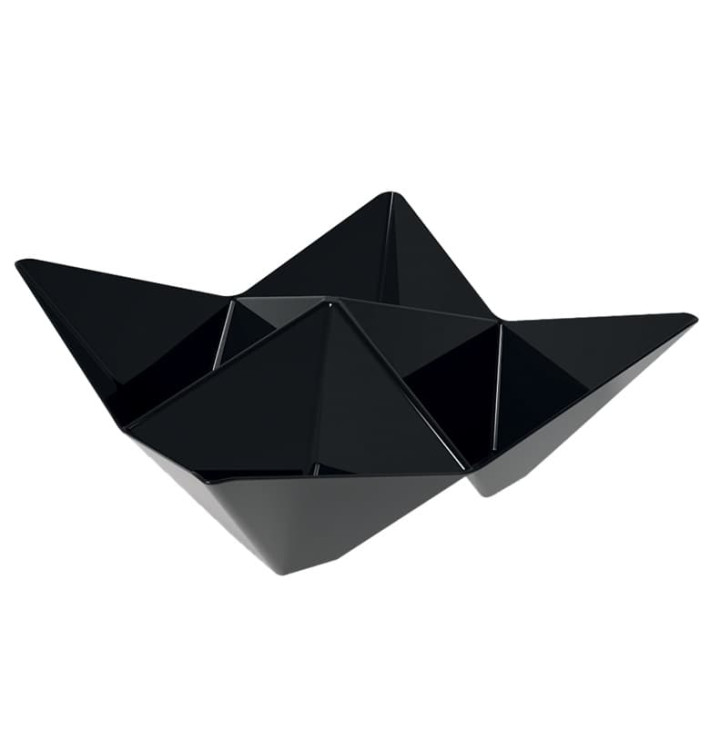 Verrine Dégustation Origami PS Noir103x103mm (500 Utés)