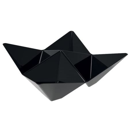 Verrine Dégustation Réutilisable PS Origami PS Noir103x103mm (500 Utés)