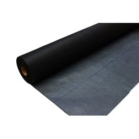 Nappe Rouleau PP Non Tissé Noir "Spirale" 1,2x50m 50g (6 Utés)