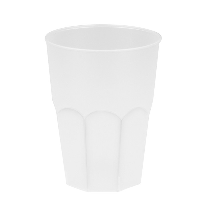 Verre Plastique Blanc PP 350ml (420 Unités)