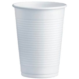 Gobelet Plastique PS Blanc 230ml Ø7,0cm (100 Unités)