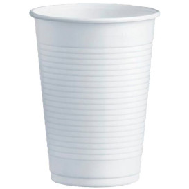 Gobelet Plastique PS Blanc 230ml Ø7,0cm (3000 Unités)