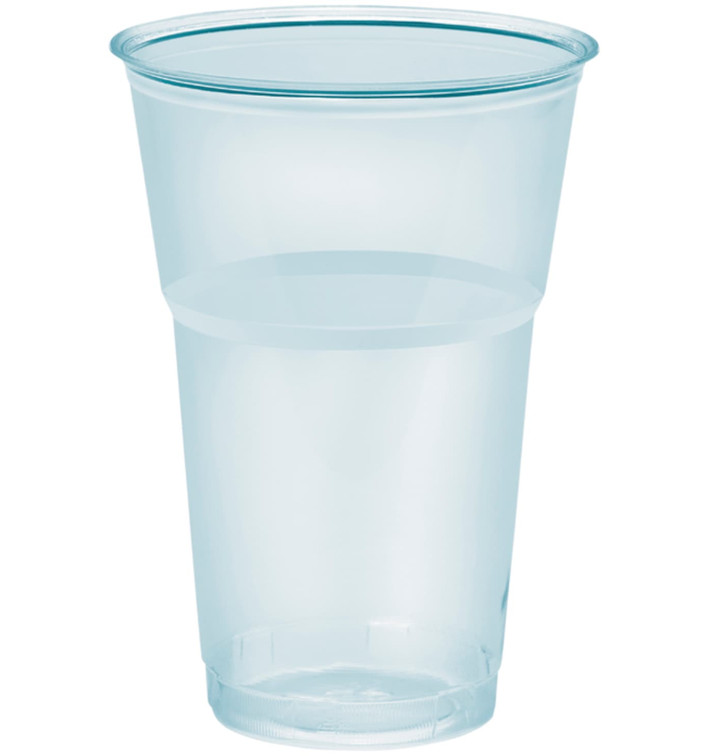 Gobelet Plastique "Diamant" PS cristal 390ml Ø8,0cm (1000 Utés)