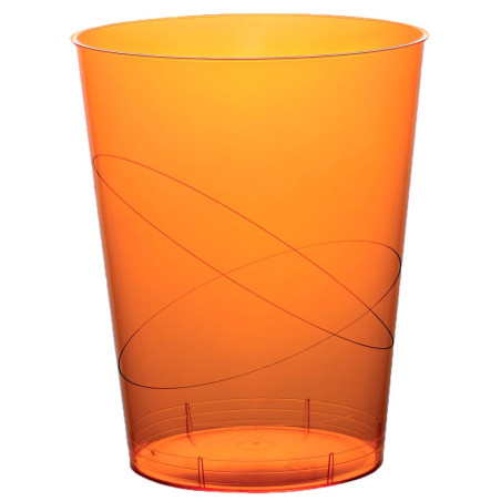 Verre Réutilisable PS Cristal Moon Orange Transp. 350ml (400 Utés)