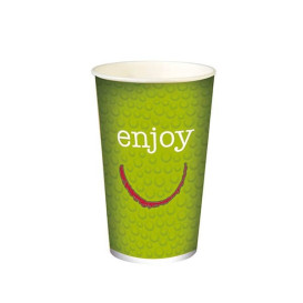 Gobelet Carton 22Oz/680ml "Enjoy" Ø9cm (1.000 Utés)