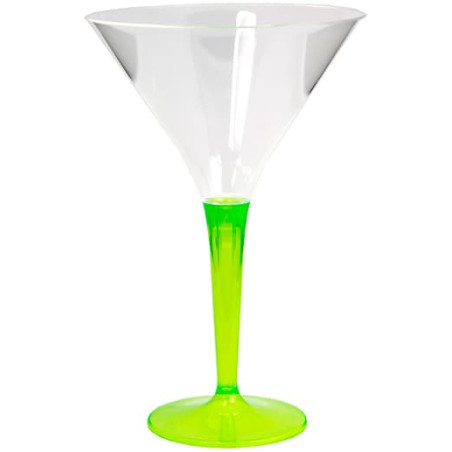 Verre à Cocktail Plastique Vert 100ml (48 Unités)