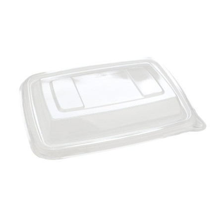 Couvercle Plastique PET Barquette "Vision" 16,5x23cm (300 Utés)