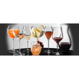 Flûte Réutilisable pour Vin Transp. Pearl PC 240ml (6 Utés)