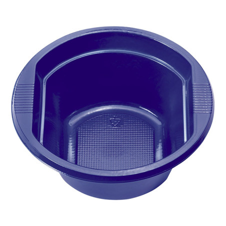 Bol Réutilisable PS Bleu Foncé 300ml Ø12cm (15 Utés)