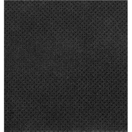 Serviette Papier Double Point 25x25cm Noir (100 Utés)