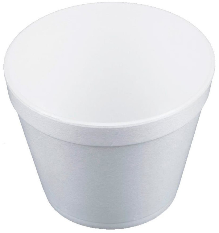 Pot en Foam Blanc 24OZ/710ml Ø12,7cm (25 Unités)