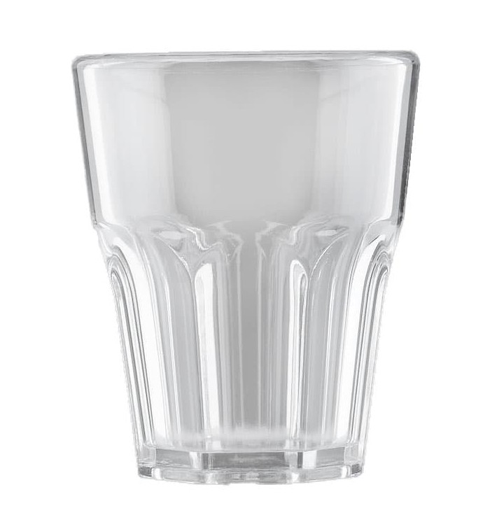 5 Verres cocktail plastique réutilisable transparent 40 cl