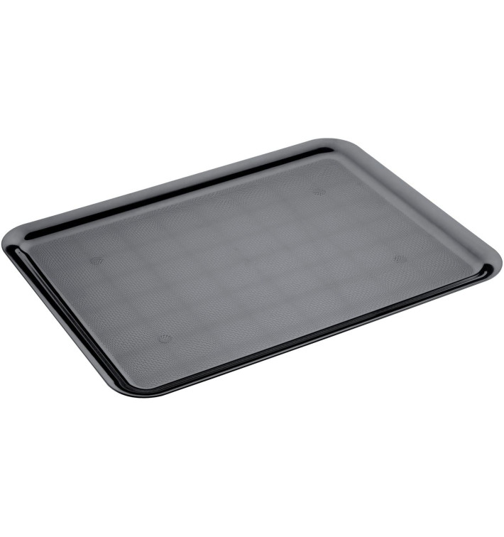 Plat Tray Noir 37x50cm (24 Utés)