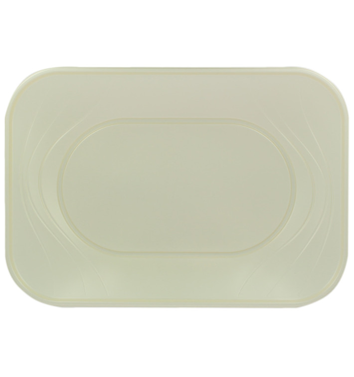 Plateau Plastique PP "X-Table" Perle 330x230mm (60 Utés)