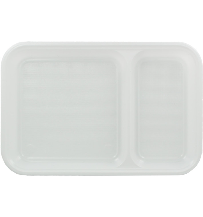 Barquette Plastique PS Blanc 2C 270x180mm (300 Utés) 