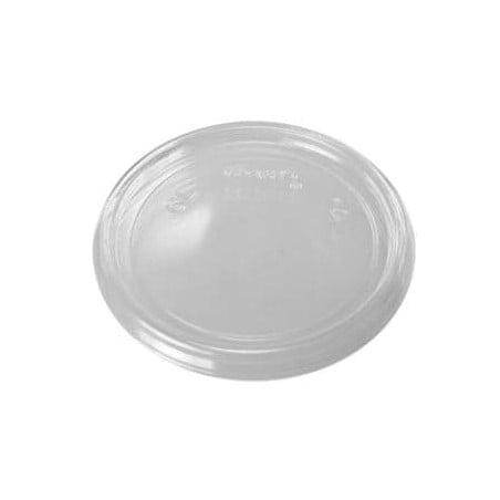 Couvercle Plat Plastique Transparent Ø7,4cm (1000 Utés)