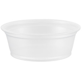 Pot à Sauce Plastique PP Trans. 45ml Ø6,6cm (2500 Utés)