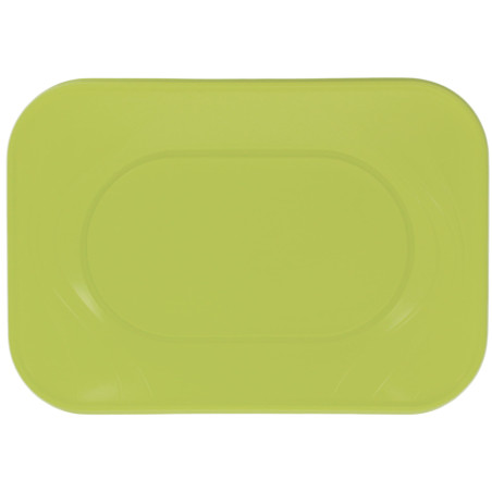 Plateau PP "X-Table" Citron vert 33x23cm (60 Utés)