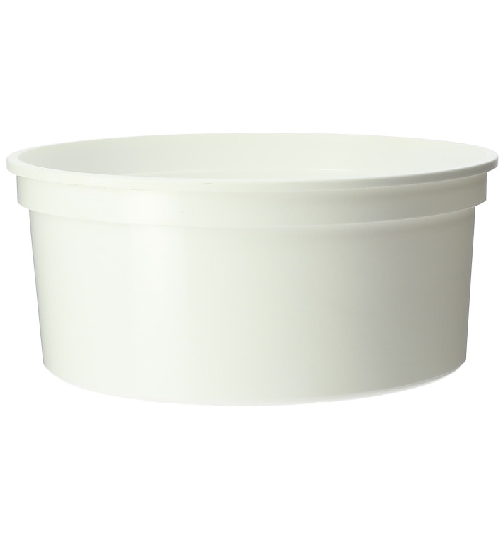 Pot en Plastique Blanc 350 ml  Ø11,5cm (500 Utés)