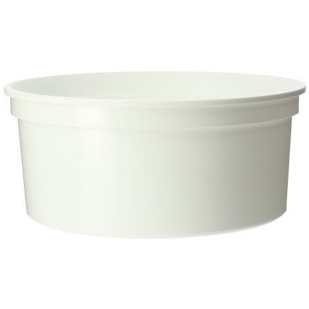 Pot en Plastique PP Blanc 350ml Ø11,5cm (500 Unités)