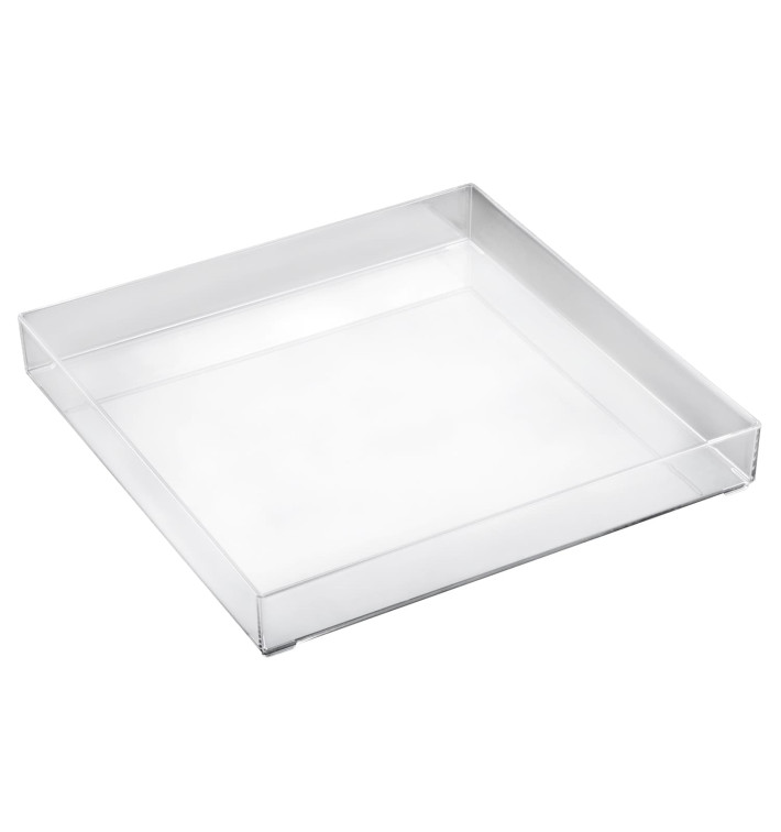 Plat Tray Transparent 30x30cm (9 Utés)