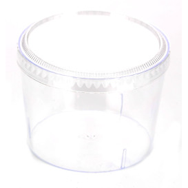 Couvercle Plastique pour Verrine Degustation 7,8x5,8cm (20 Utés)