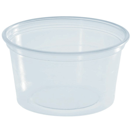 Pot PS Transparent à Sauce 80ml Ø7,0cm (100 Utés)