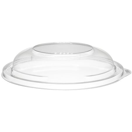 Couvercle Haut Plastique PET pour Bol Transp. Ø150mm (63 Utés)