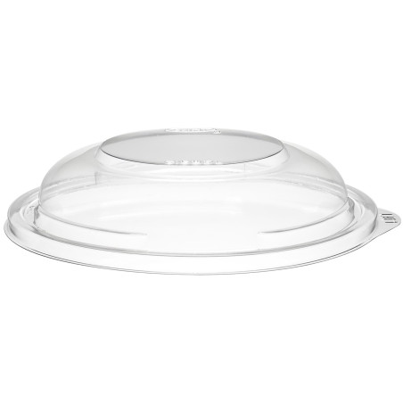 Couvercle Haut Plastique PET pour Bol Transp. Ø150mm (504 Utés)