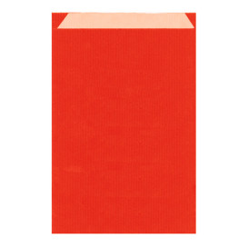 Sac Papier Kraft Rouge 12+5x18cm (1500 Unités)