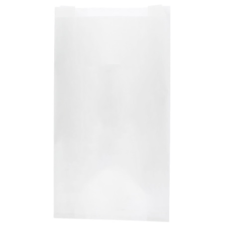 Sac Papier Blanc 14+7x24cm (1.000 Utés)