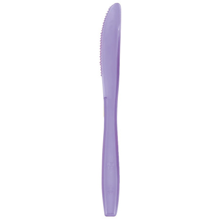 Couteau Plastique PS Premium Lilas 190mm (50 Utés)