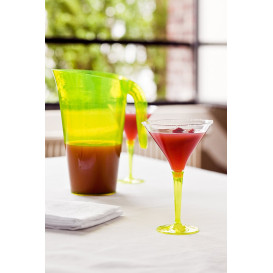 Verre à Cocktail Plastique Vert 100ml (48 Unités)