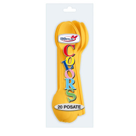 Cuillère Plastique PS Mangue 175mm (600 Unités)