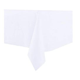 Nappe en PP Non-Tissé 100x100cm Blanc (150 Utés)