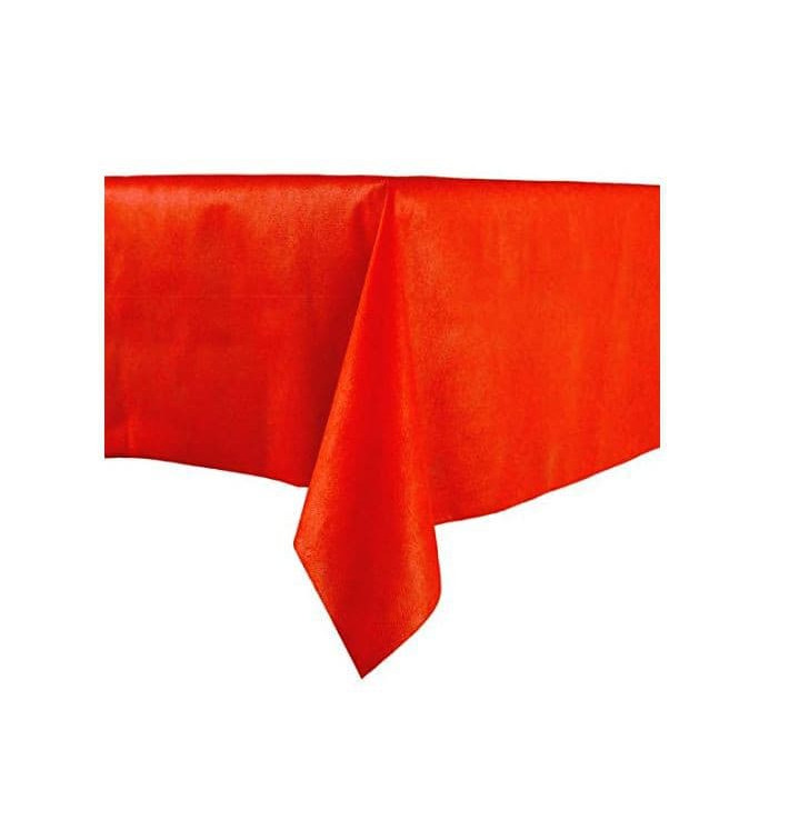 Nappe en PP Non-Tissé 100x100cm Rouge (150 Utés)