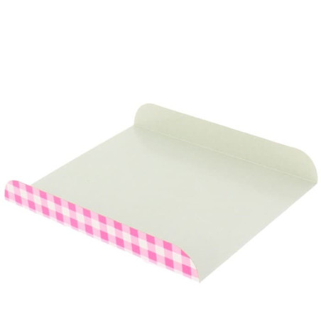 Plateau rose pour Gaufre 15x13x2cm (2.000 Utés)