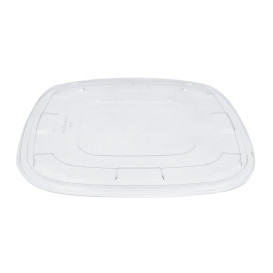 Couvercle Plastique PET Transp. pour Bol 27x27cm (25 Utés)